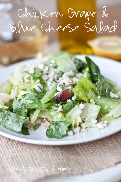 Chicken, Grape & Blue Cheese Salad