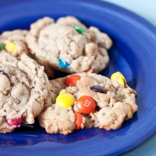 Oatmeal M&M Cookies