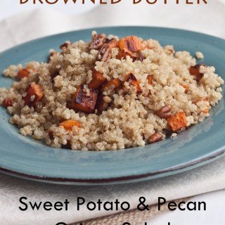 Browned Butter Sweet Potato & Pecan Quinoa Salad