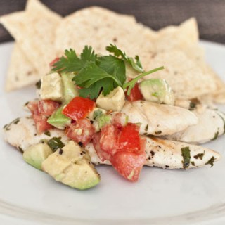 Cilantro-Lime Chicken with Avocado Salsa