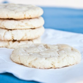 Vanilla Bean Crinkle Cookies