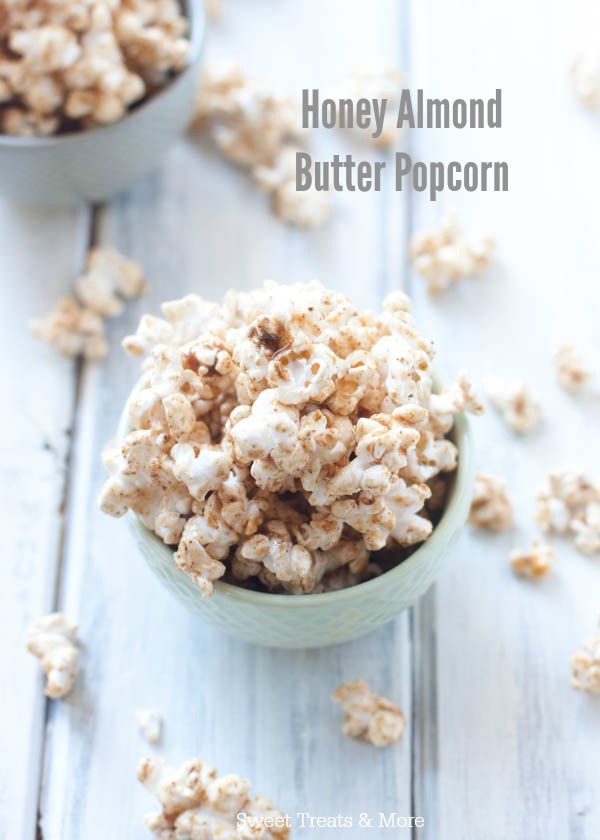 Honey Almond Butter Popcorn