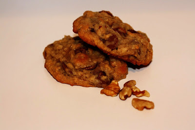 Banana-Walnut Chocolate Chunk Cookies