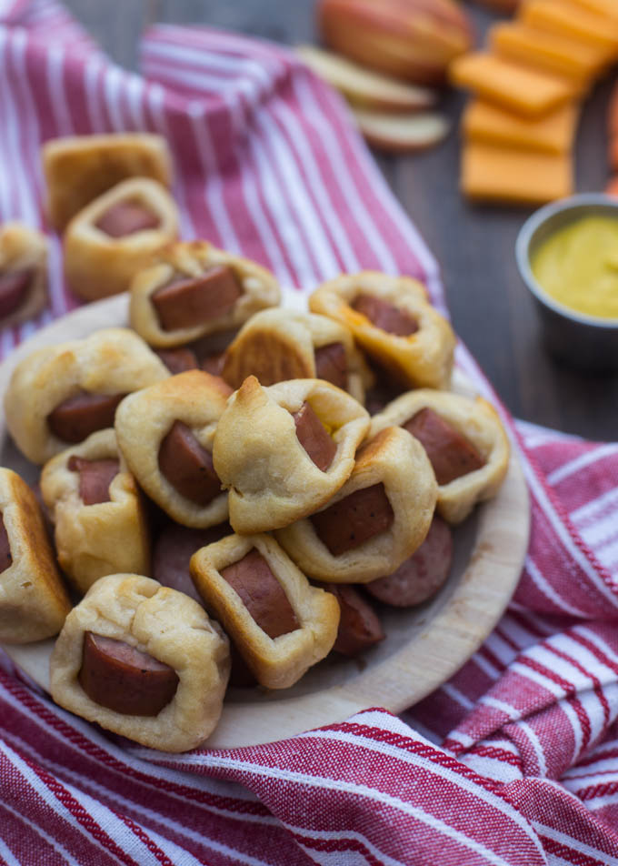 Turkey Sausage Crescent Bites