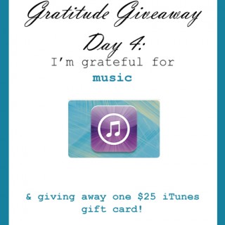 5 Days of Gratitude Giveaways: Day 4