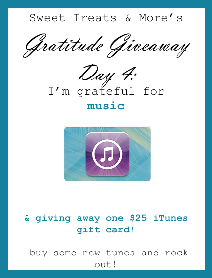 5 Days of Gratitude Giveaways: Day 4