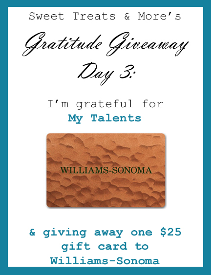 5 Days of Gratitude Giveaways: Day 3