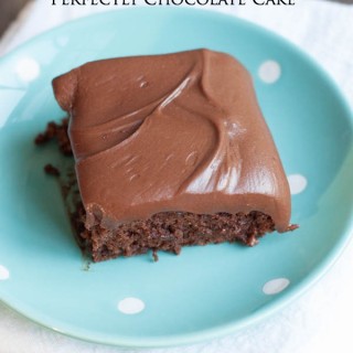 Gluten-Free HERSHEY’S Perfectly Chocolate Chocolate Cake