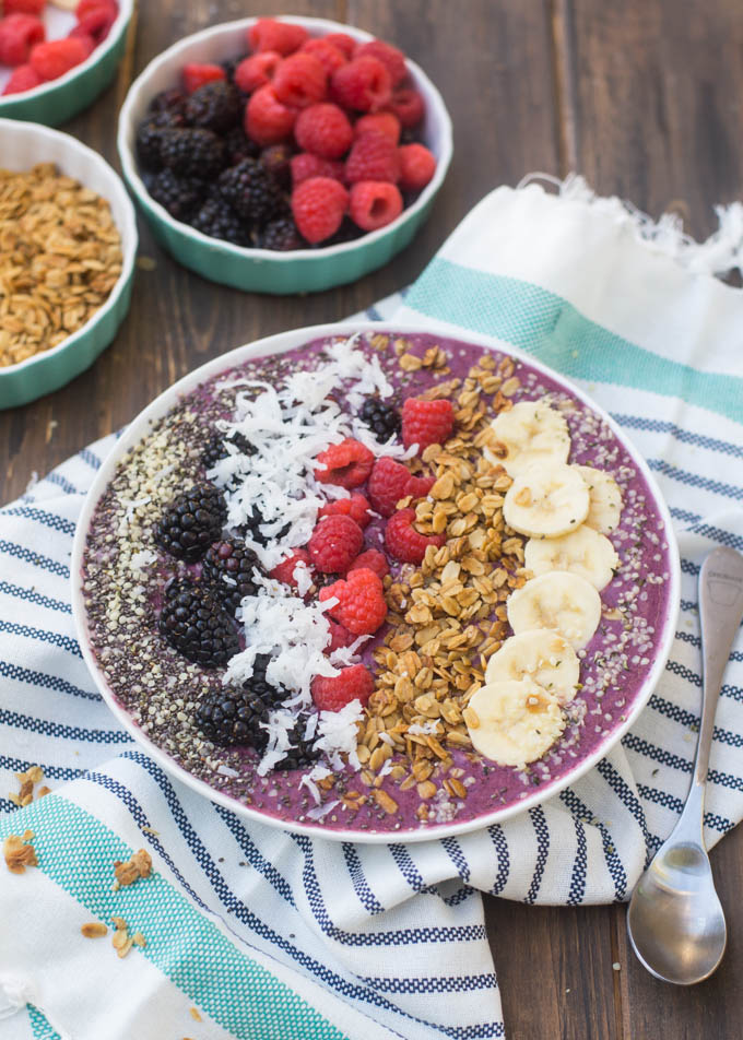 Coconut Berry Smoothie Bowl - Kristy Denney