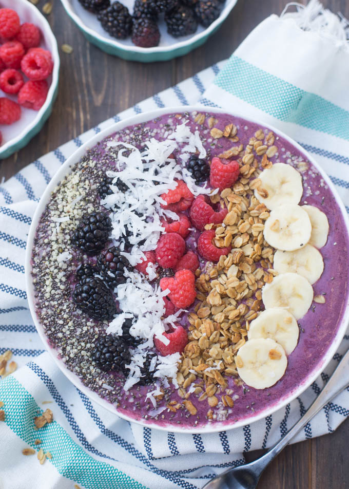 Coconut Berry Smoothie Bowl - Kristy Denney