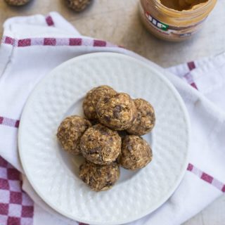 Jif® Happy Morning Hacks | Peanut Butter Oatmeal Cookie Energy Bites + an Easy Toast Bar