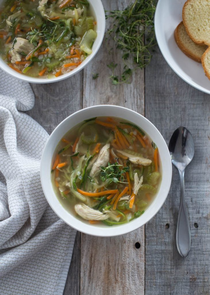 Chicken Zoodle Soup