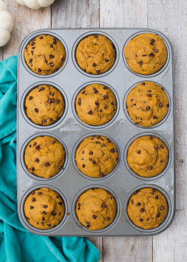 Healthy Kodiak Cakes Pumpkin Chocolate Chip Muffins Kristy Denney