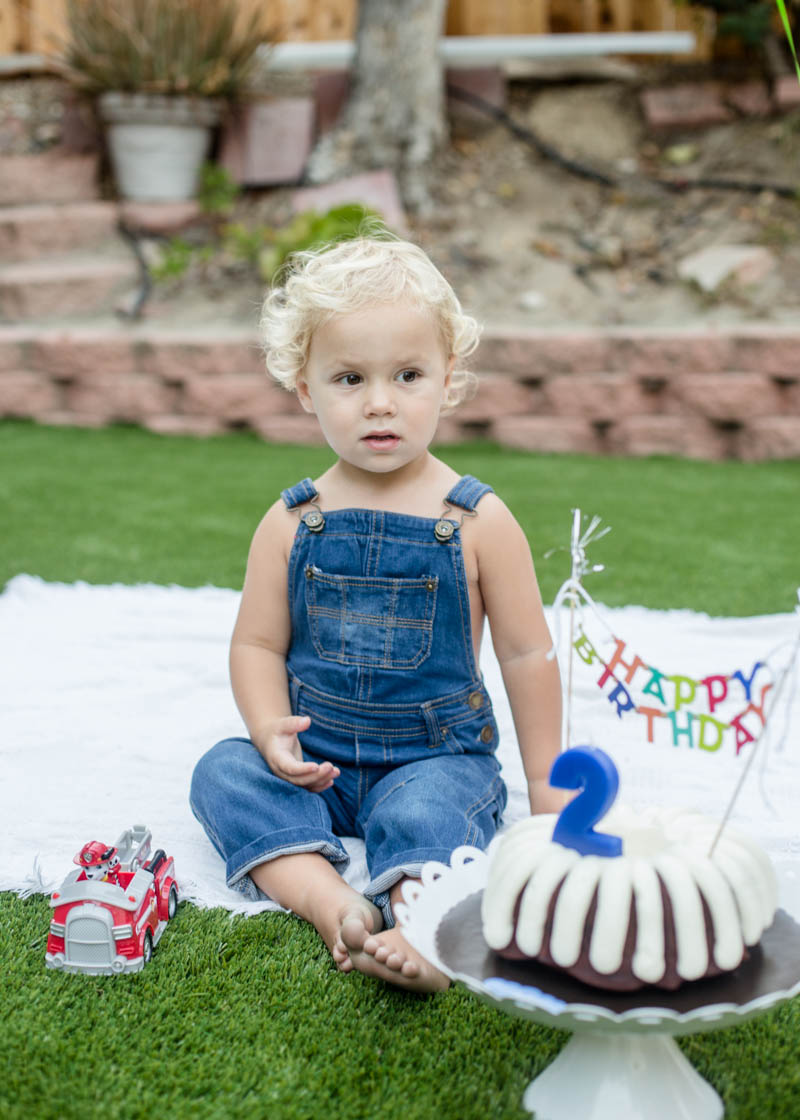 Graham Turns TWO! - Kristy Denney