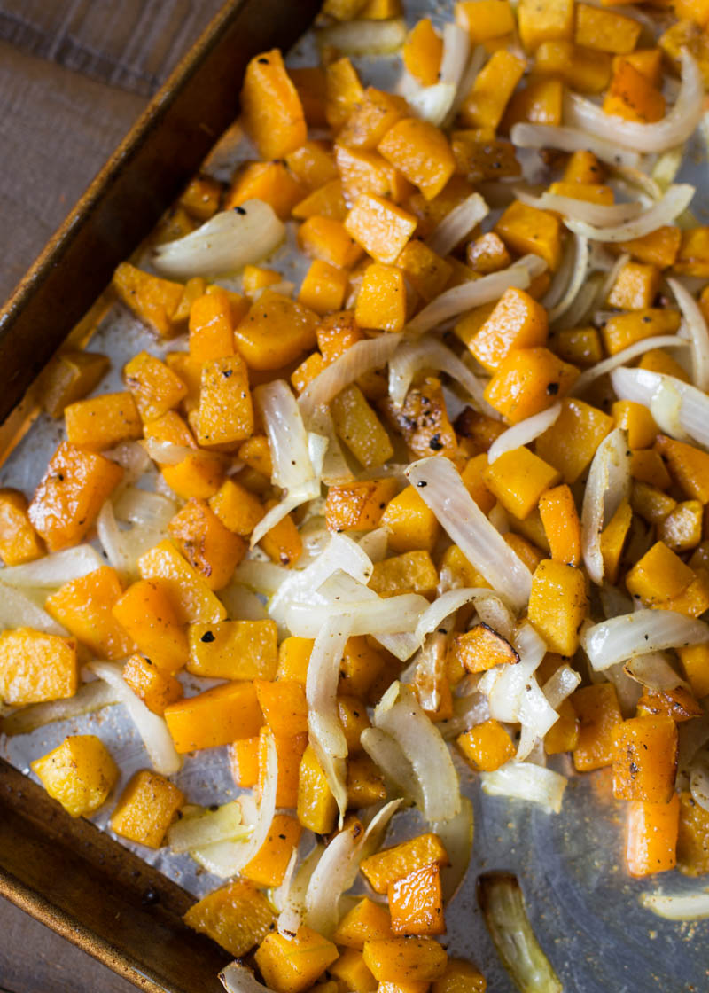 Butternut Squash Chicken Enchilada Casserole - Kristy Denney