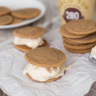 Halo Top Oatmeal Cookie Ice Cream Sandwiches
