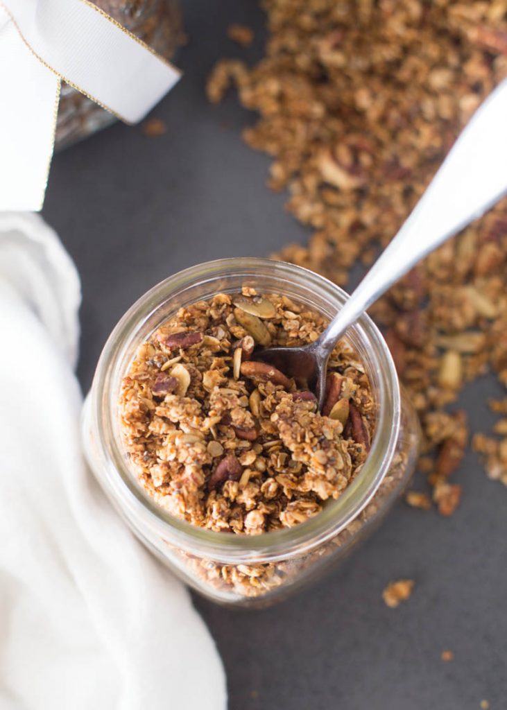 Easy Naturally Sweetened Granola