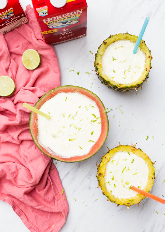 Dreamy Pineapple Lime Smoothie | Boys Ahoy