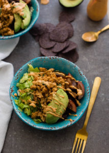 Easy Cauliflower Rice Taco Bowls | Boys Ahoy