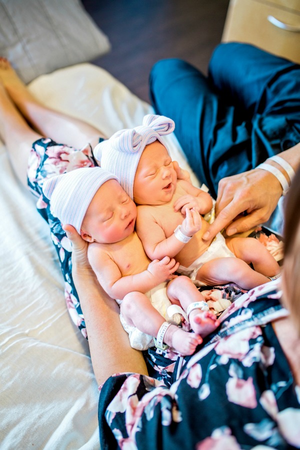 Jack + Liv Twin Birth Story | Boys Ahoy
