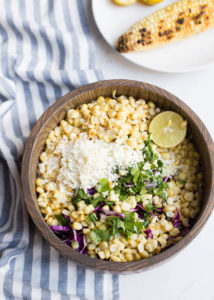 Grilled Chili Lime Shrimp Tacos with Mexican Corn Slaw